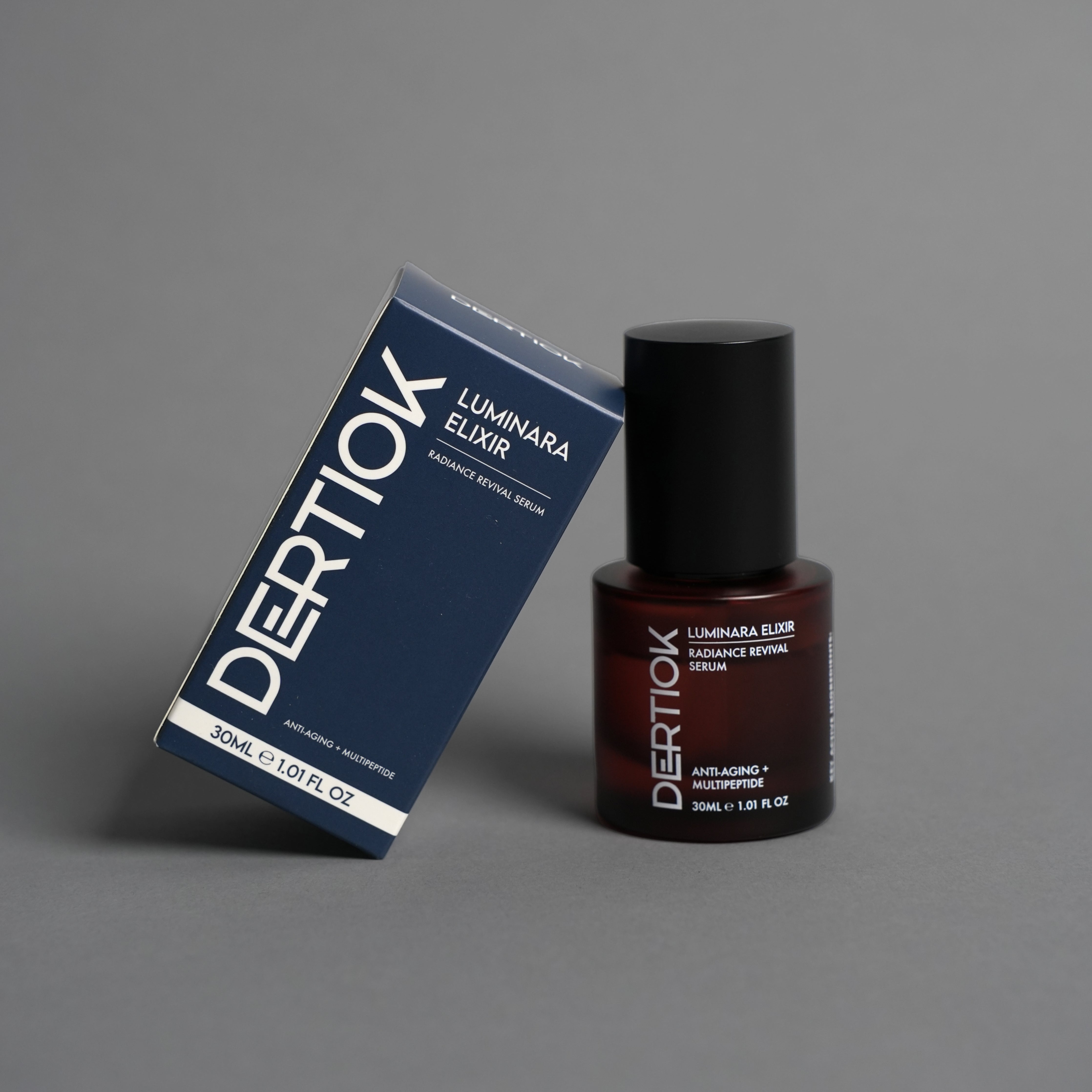 DERTIOK Luminara Elixir Gesichtsserum – Strahlkraft & Anti-Aging Multi-Peptide