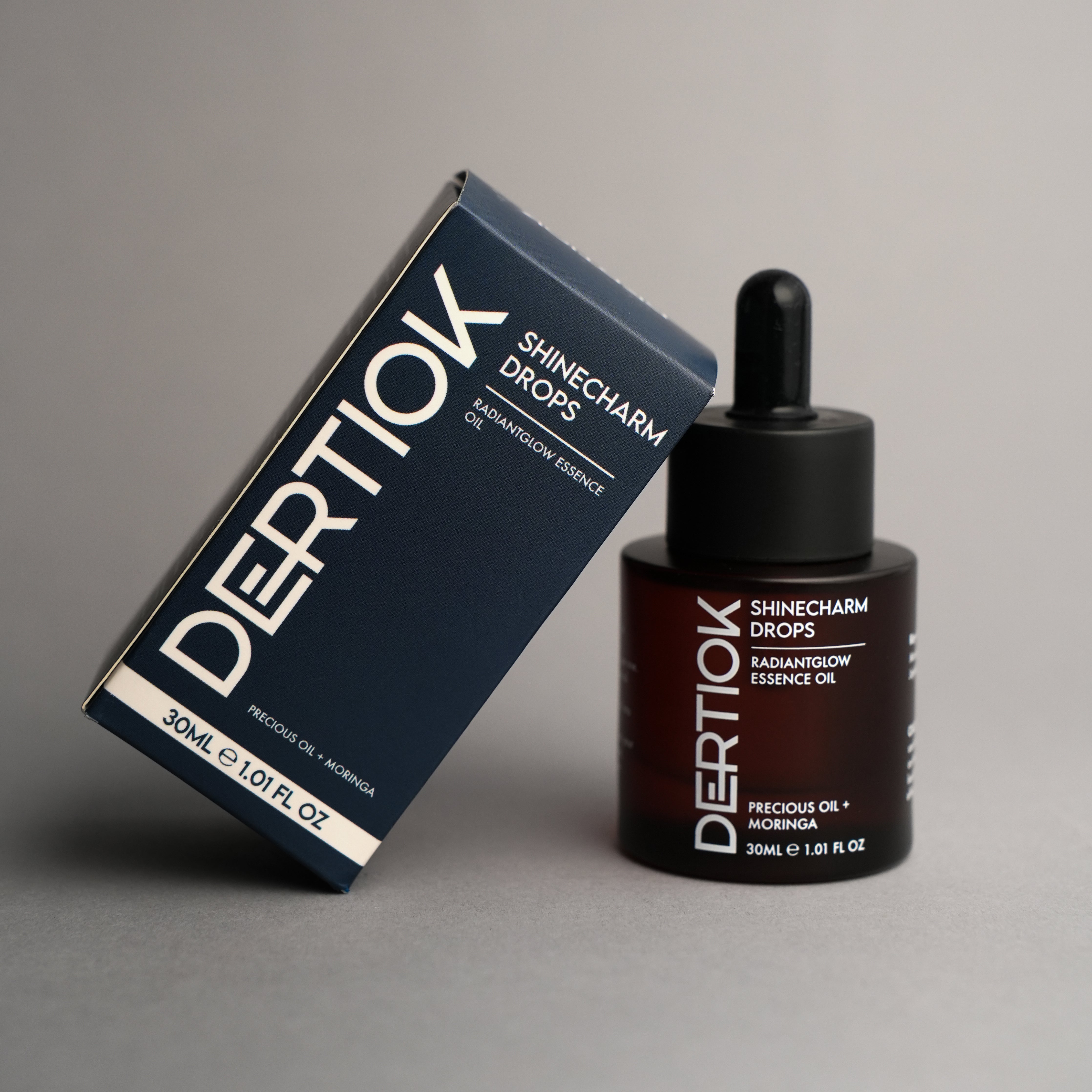 DERTIOK ShineCharm Drops Nährendes Gesichtsöl – Feuchtigkeit & Strahlkraft