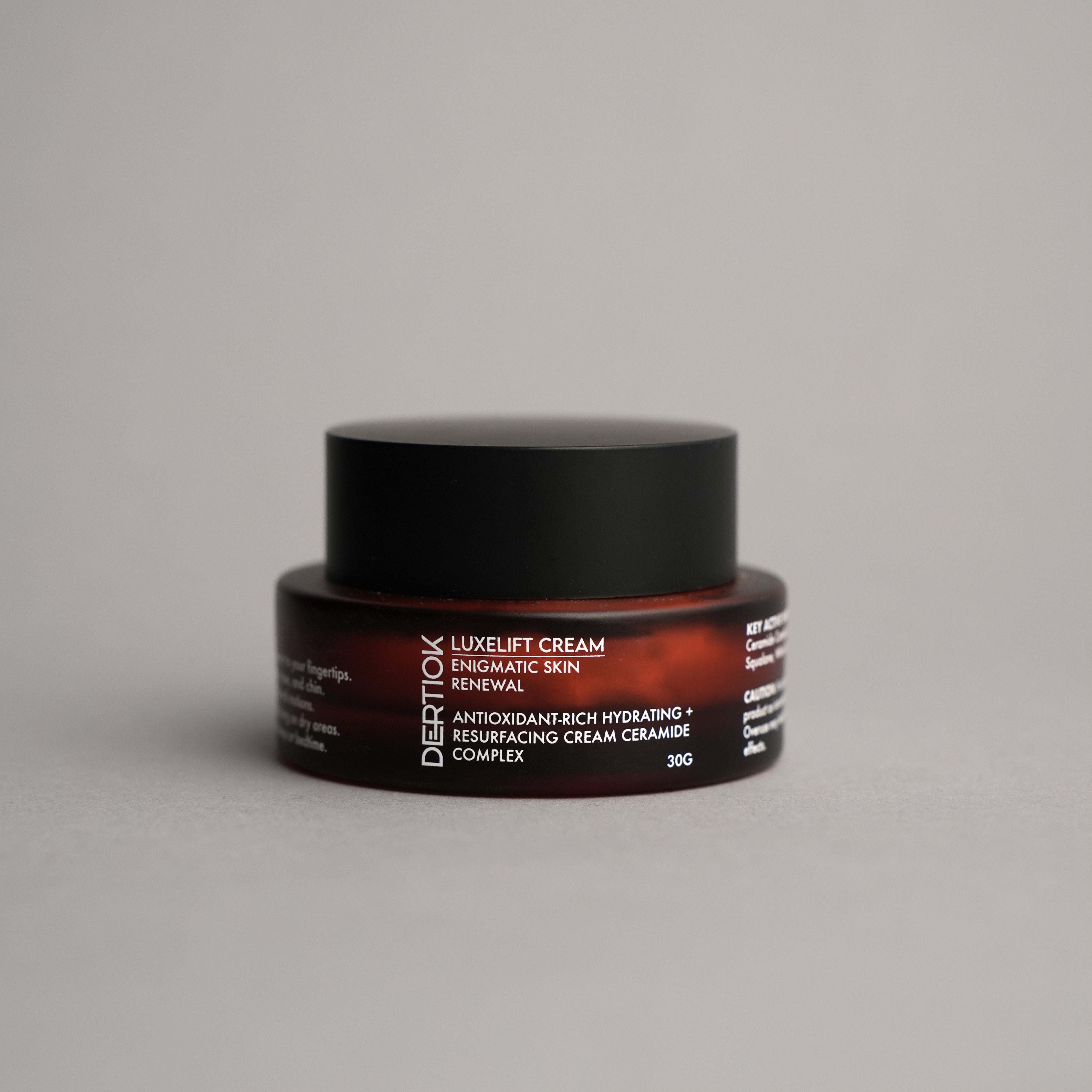 DERTIOK LuxeLift Gesichtscreme – Antioxidativ, Feuchtigkeitsspendend & Hauterneuernd mit Ceramid-Komplex