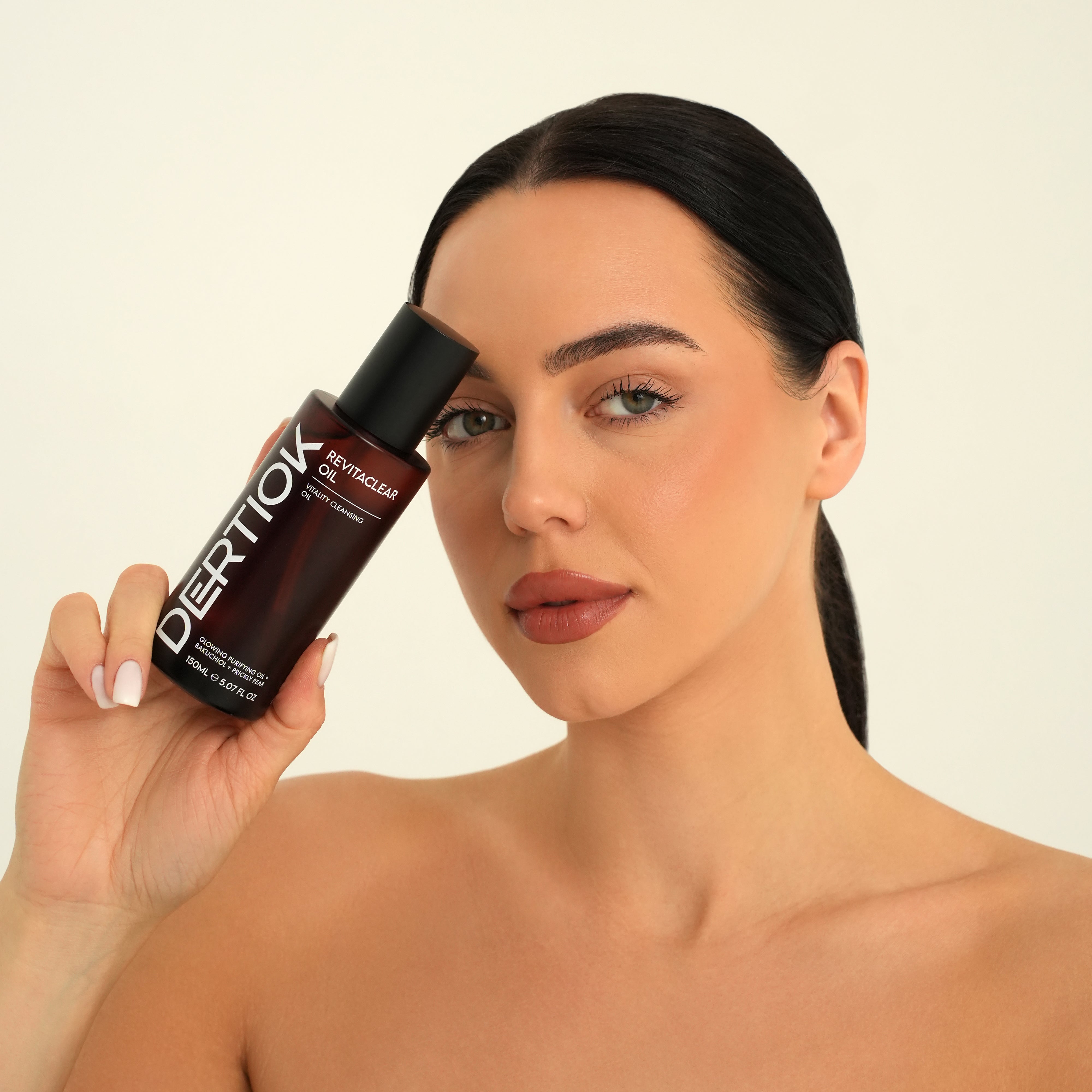 DERTIOK RevitaClear Gesichtsöl – Reinigung & Strahlkraft, Bakuchiol & Kaktusfeige