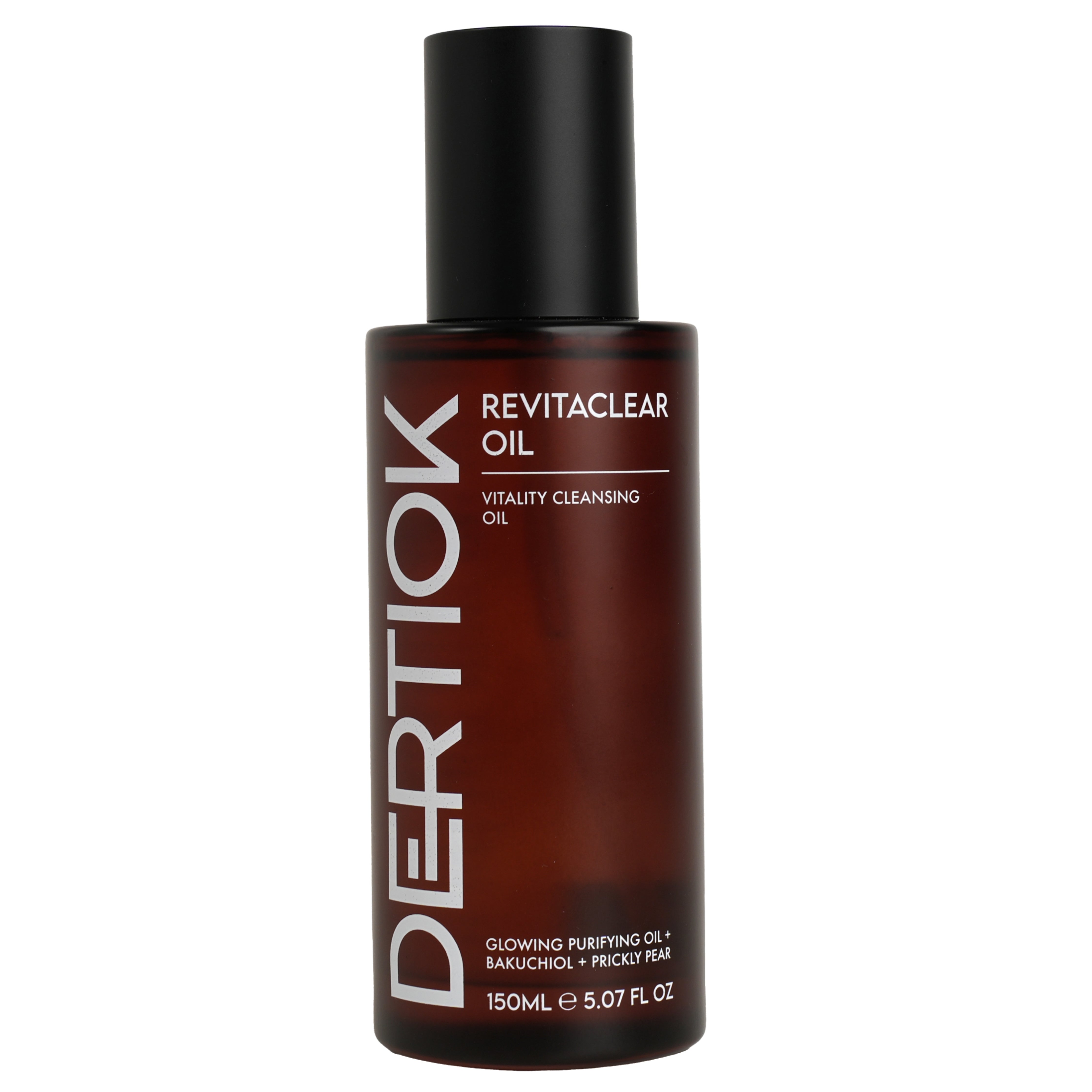DERTIOK RevitaClear Gesichtsöl – Reinigung & Strahlkraft, Bakuchiol & Kaktusfeige