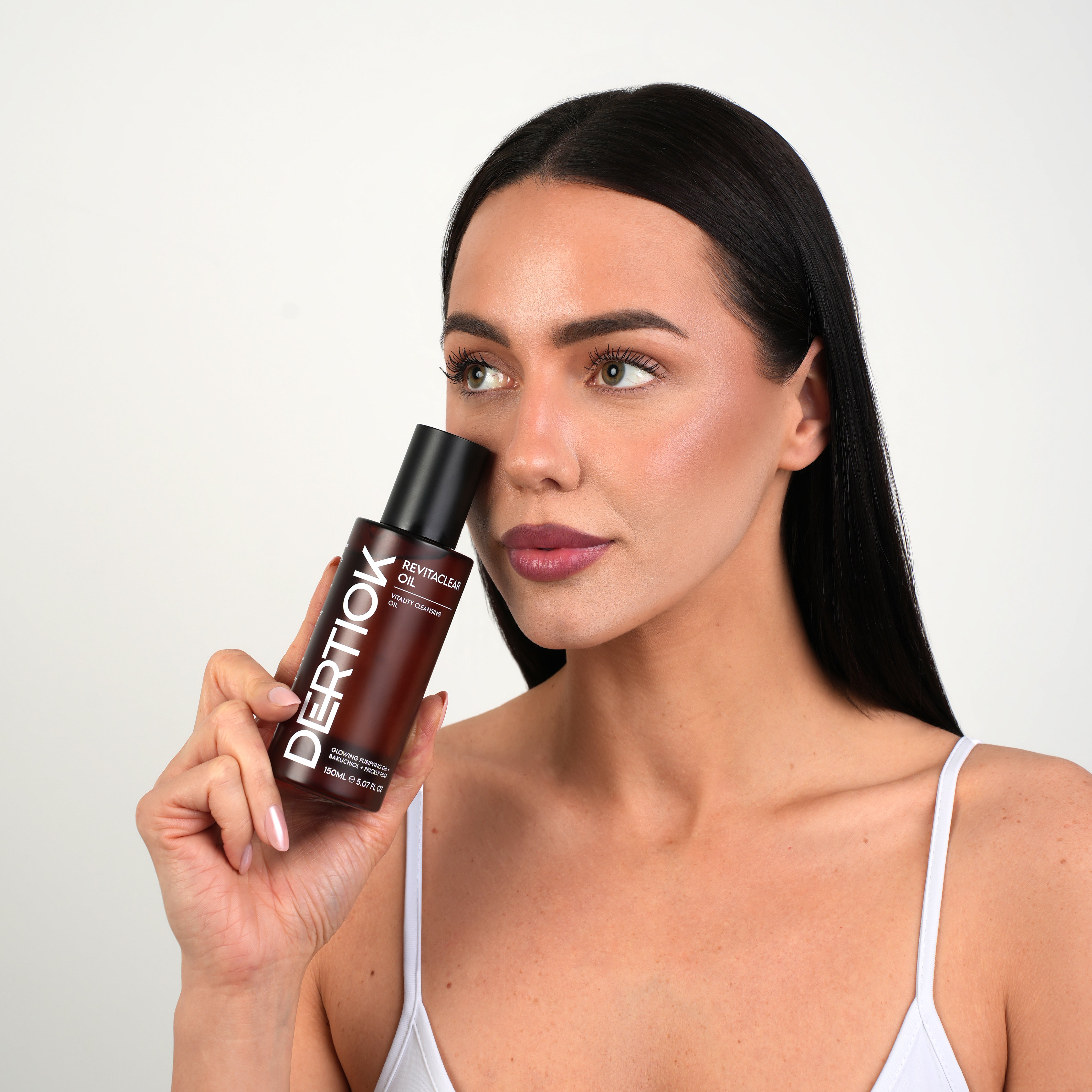 DERTIOK RevitaClear Gesichtsöl – Reinigung & Strahlkraft, Bakuchiol & Kaktusfeige