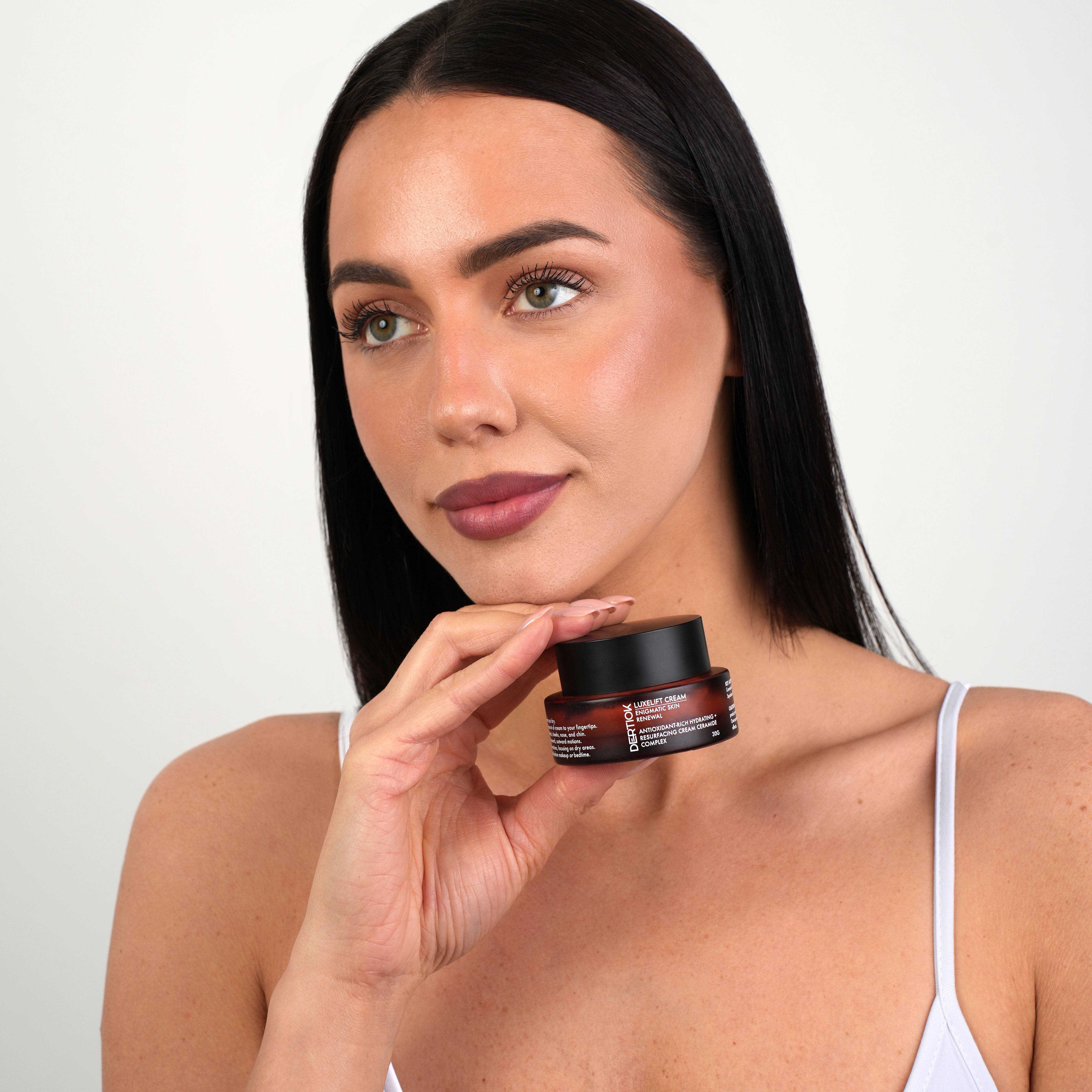 DERTIOK LuxeLift Gesichtscreme – Antioxidativ, Feuchtigkeitsspendend & Hauterneuernd mit Ceramid-Komplex